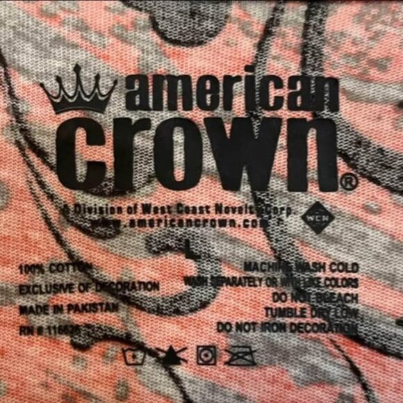 Women’s size large American Crown tunic blouse. New with tags. - Picture 4 of 6